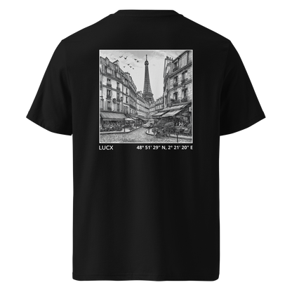 LUCX Originals | Paris Tee | Zwart-Wit