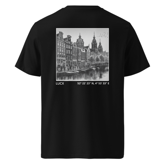 LUCX Originals | Amsterdam Tee | Zwart-Wit