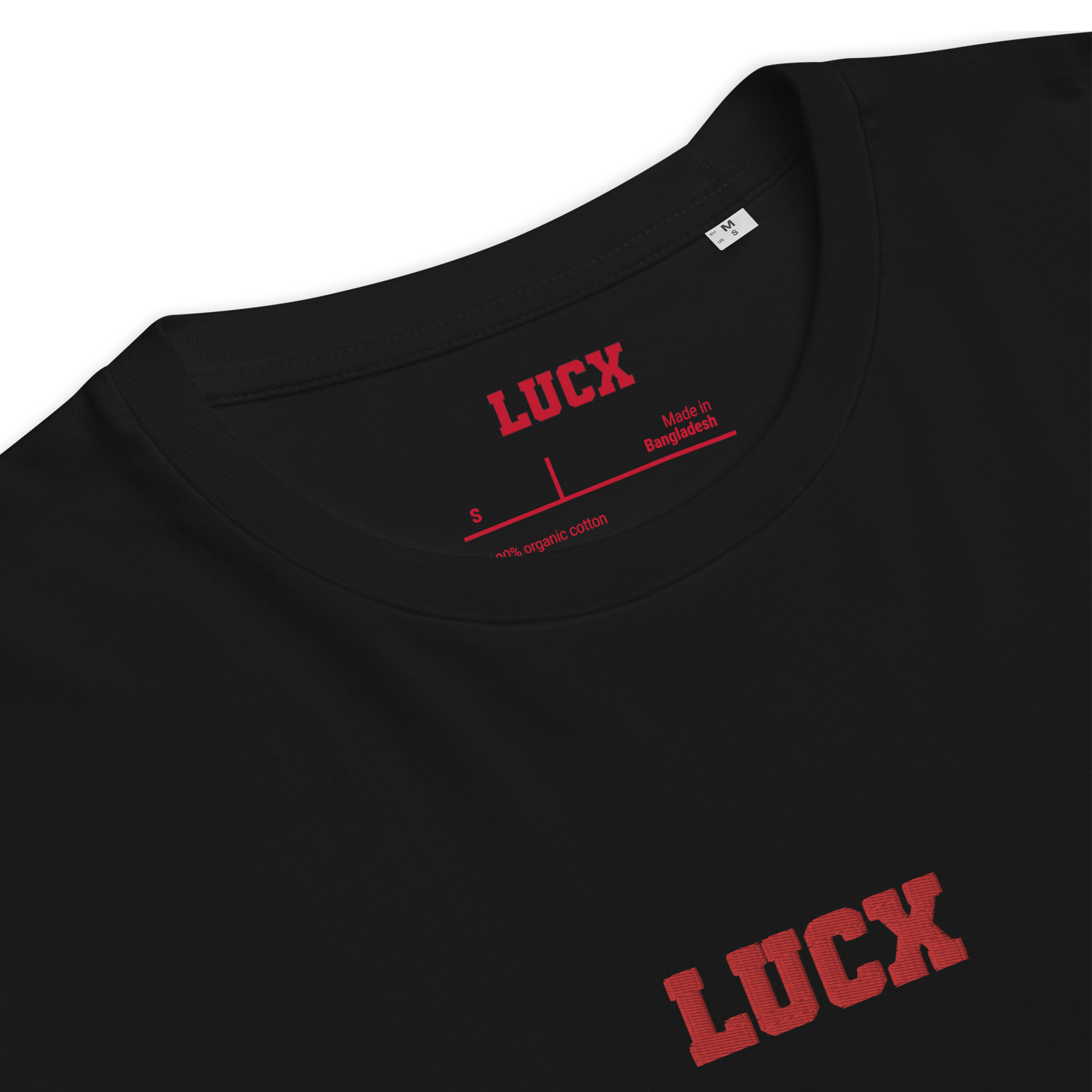 LUCX Originals | Paris Tee | Zwart-Rood