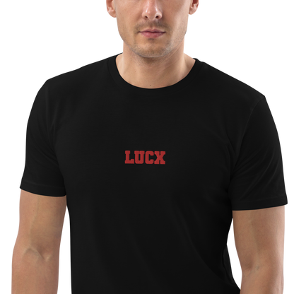 LUCX Originals | Leiden Tee | Zwart-Rood