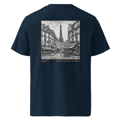 LUCX Originals | Paris Tee | Navy-Goud