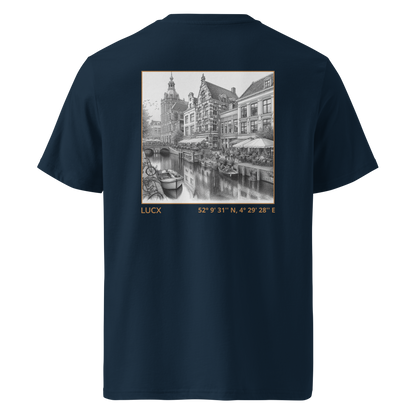 LUCX Originals | Leiden Tee | Navy-Goud