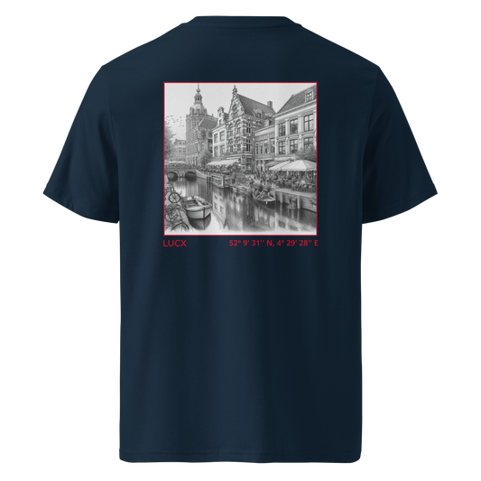 LUCX Originals | Leiden Tee | Navy-Rood