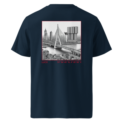 LUCX Originals | Rotterdam Tee | Navy-Rood