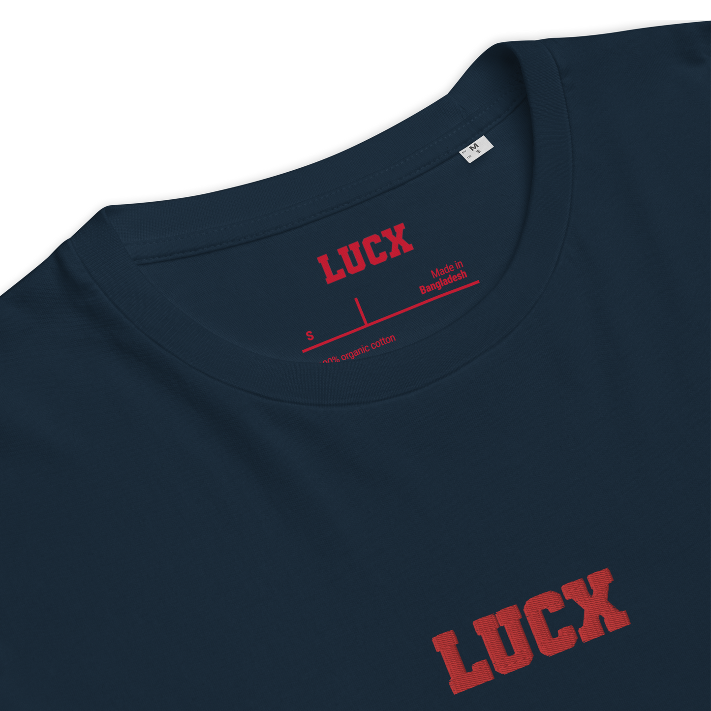 LUCX Originals | Paris Tee | Navy-Rood