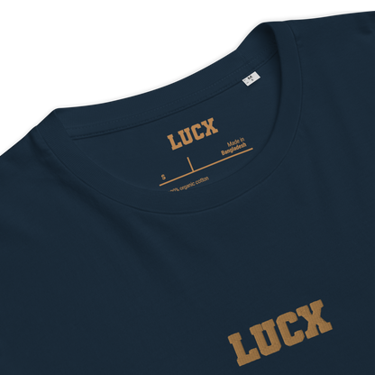 LUCX Originals | Amsterdam Tee | Navy-Goud