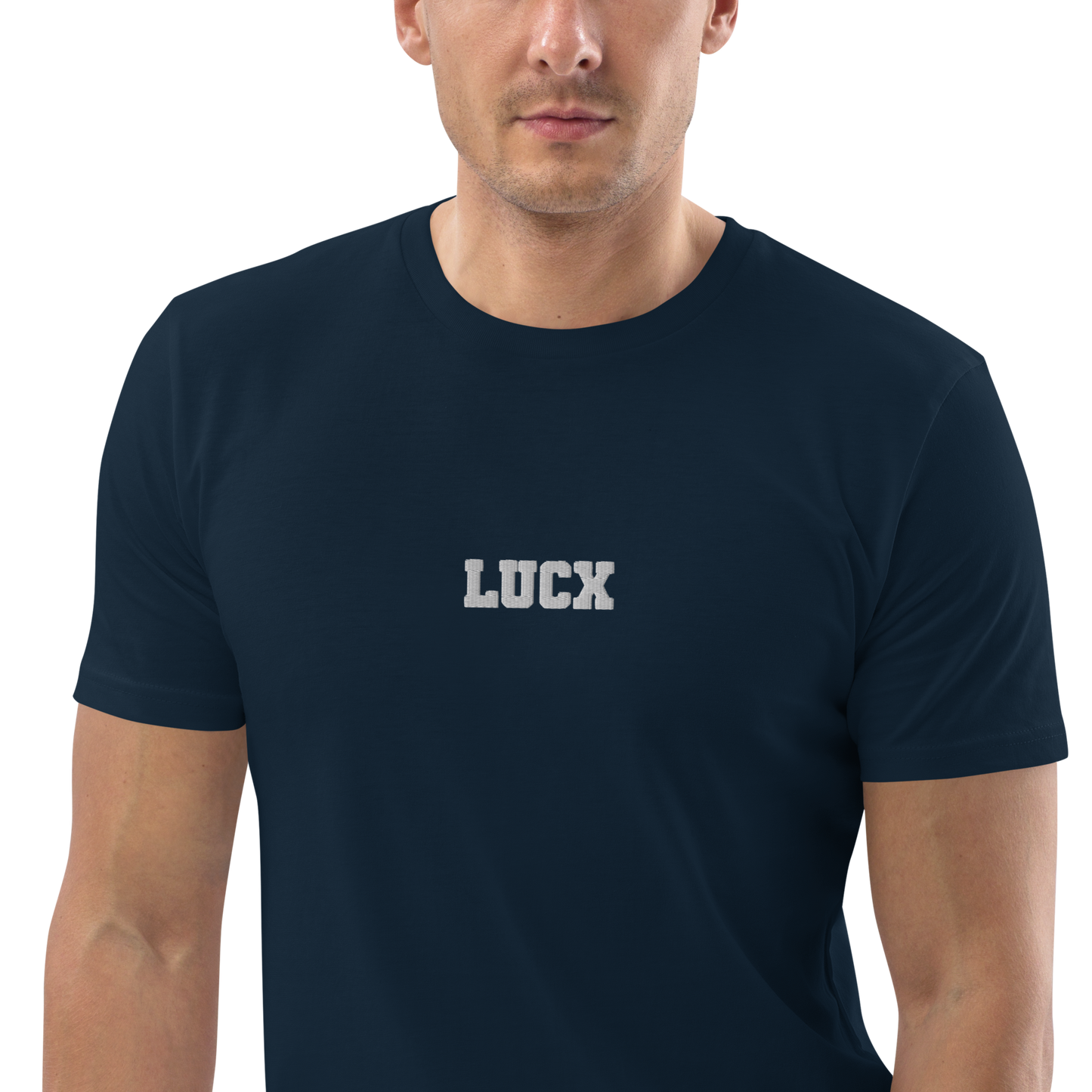 LUCX Originals | Leiden Tee | Navy-Wit