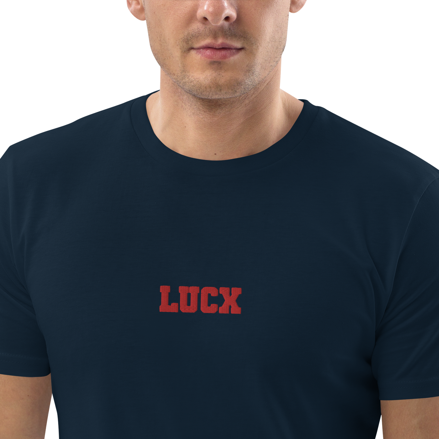 LUCX Originals | Paris Tee | Navy-Rood