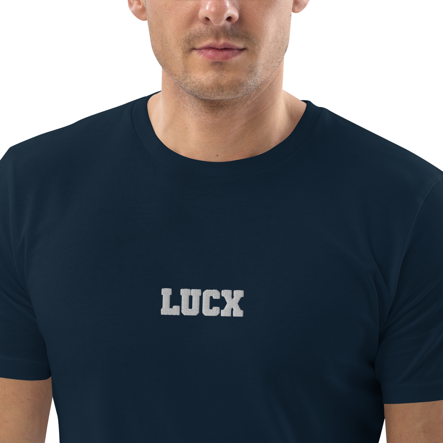 LUCX Originals | Paris Tee | Navy-Wit