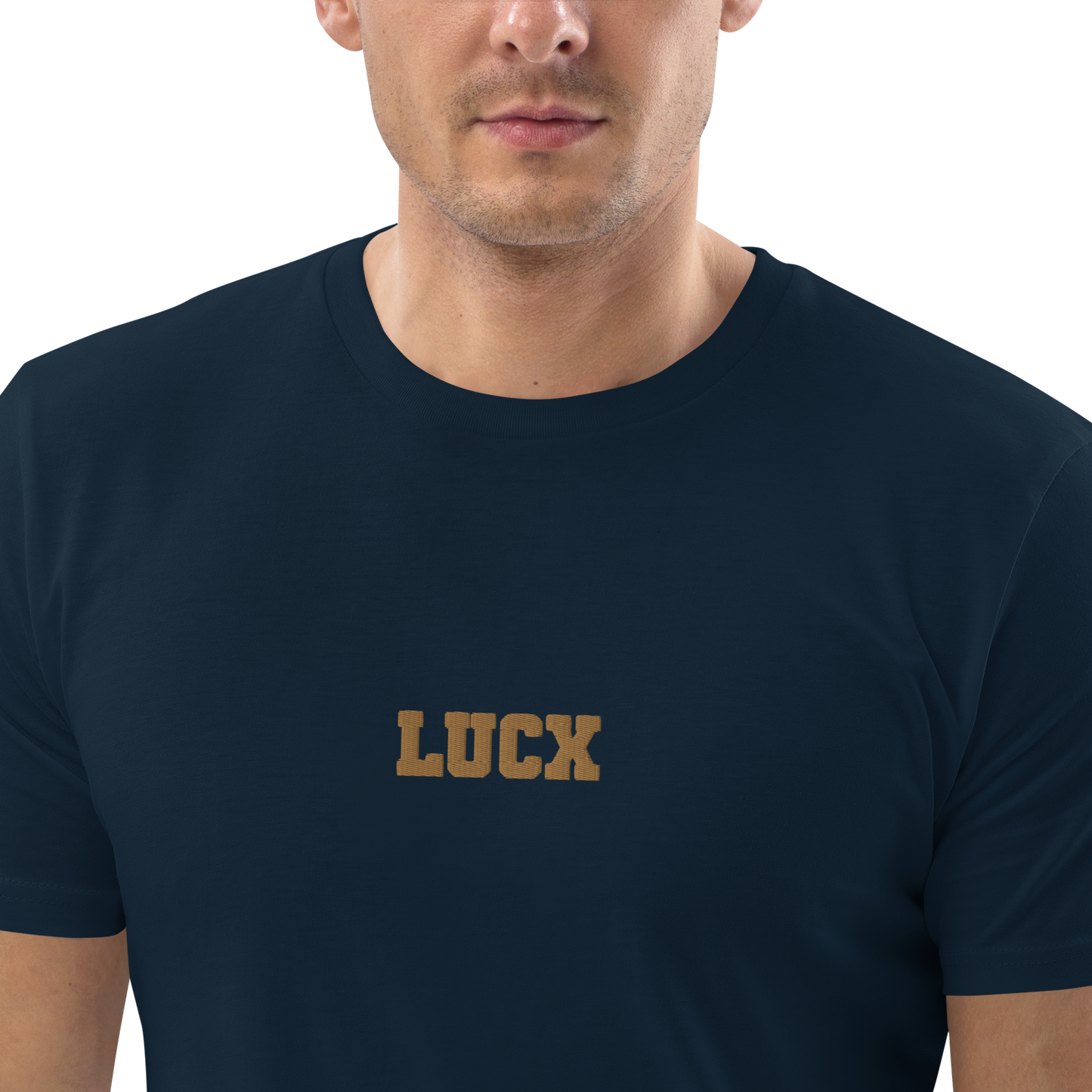 LUCX Originals | Amsterdam Tee | Navy-Goud