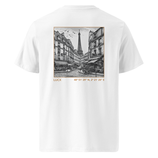 LUCX Originals | Paris Tee | Wit-Goud