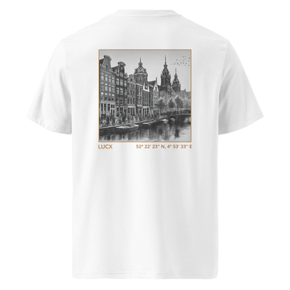 LUCX Originals | Amsterdam Tee | Wit-Goud