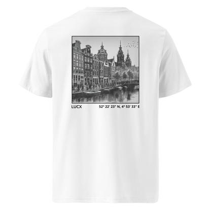 LUCX Originals | Amsterdam Tee | Wit-Zwart