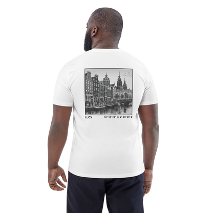 LUCX Originals | Amsterdam Tee | Wit-Zwart