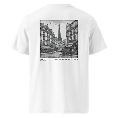 LUCX Originals | Paris Tee | Wit-Zwart