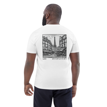 LUCX Originals | Paris Tee | Wit-Zwart