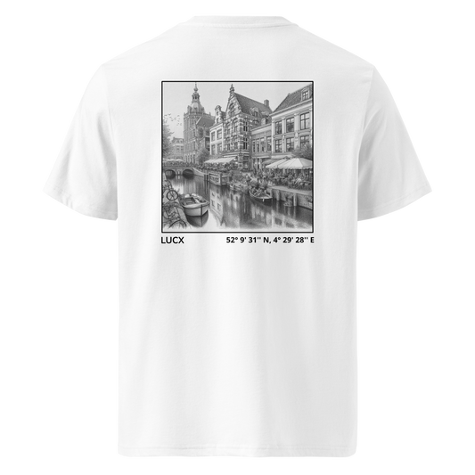 LUCX Originals | Leiden Tee | Wit-Zwart