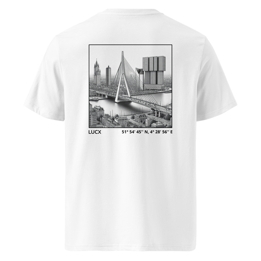 LUCX Originals | Rotterdam Tee | Wit-Zwart