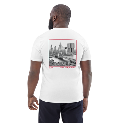 LUCX Originals | Rotterdam Tee | Wit-Rood