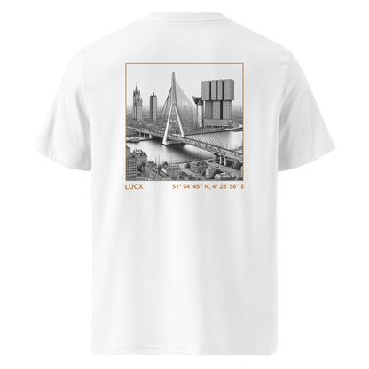 LUCX Originals | Rotterdam Tee | Wit-Goud