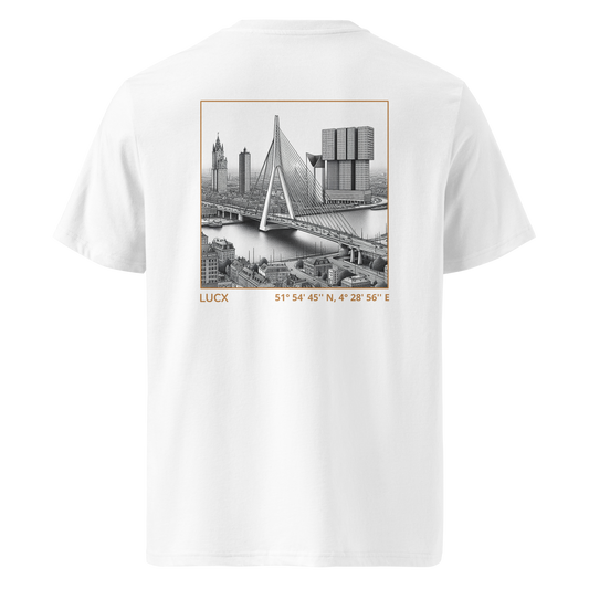 LUCX Originals | Rotterdam Tee | Wit-Goud