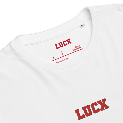 LUCX Originals | Paris Tee | Wit-Rood