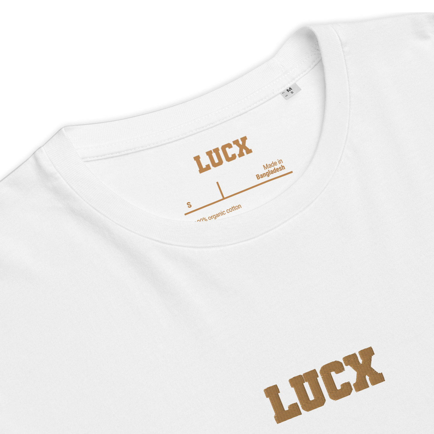 LUCX Originals | Amsterdam Tee | Wit-Goud