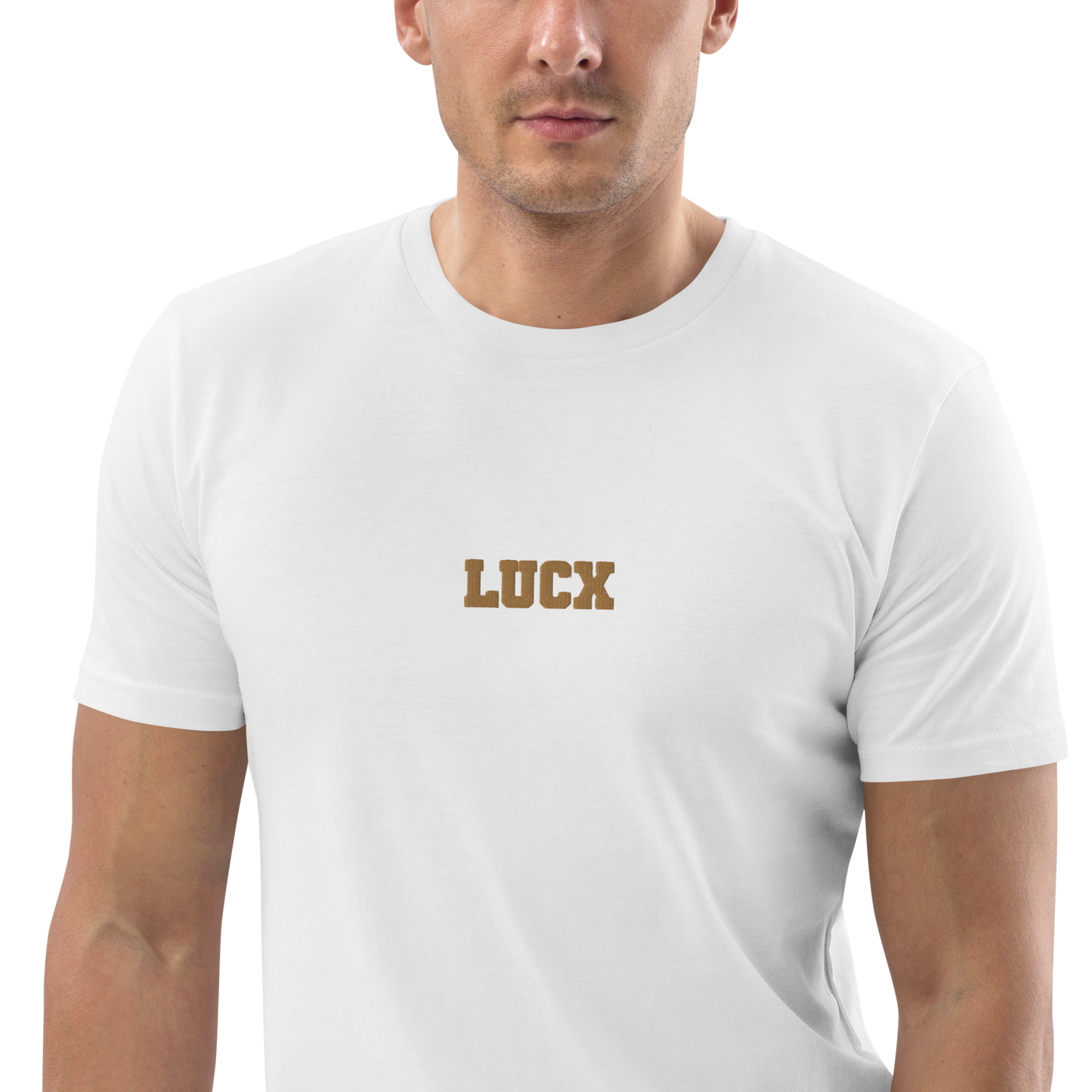 LUCX Originals | Leiden Tee | Wit-Goud